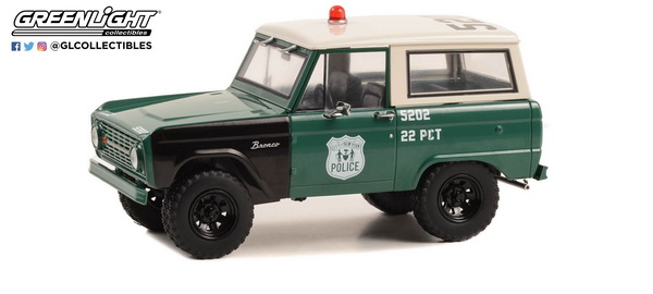 FORD Bronco "New York City Police Department" (NYPD) 1967 GL85581 Модель 1:24